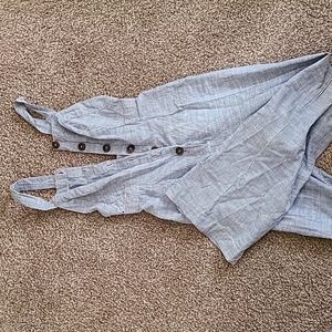 Japna Striped Cloth Overalls